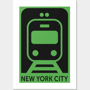 New York City Train Posters and Art